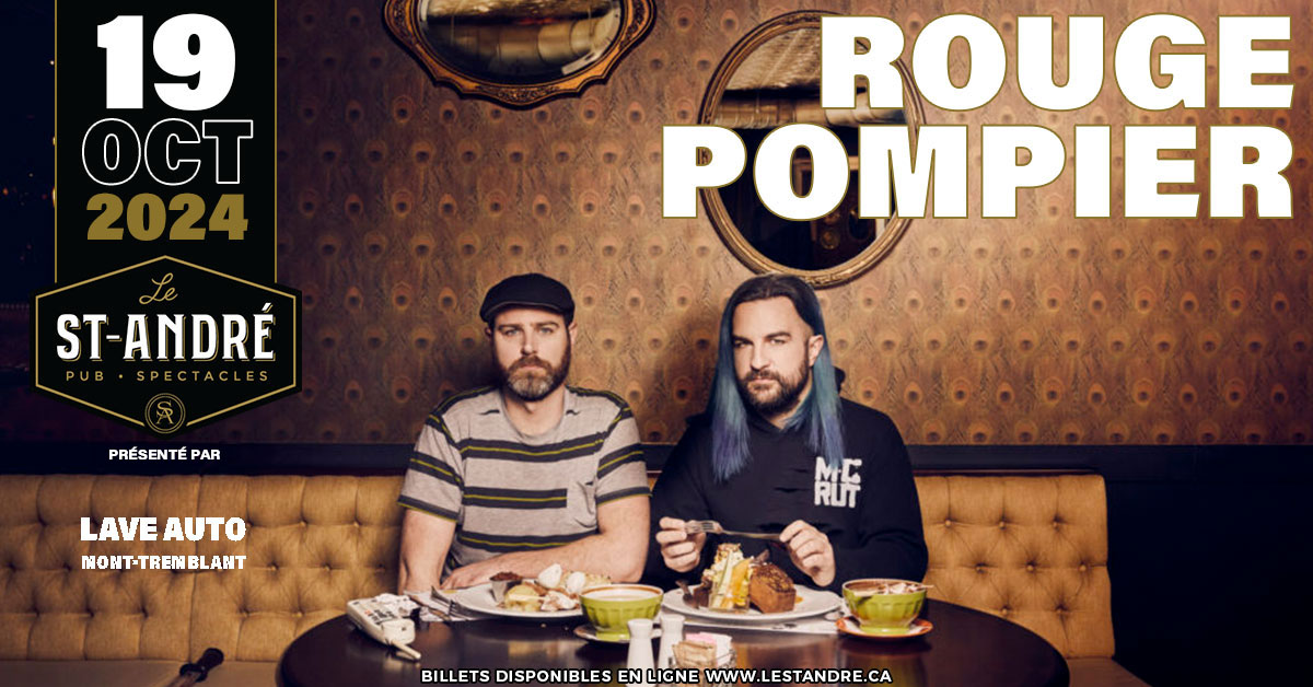 Rouge Pompier – 19 Octobre - 30$