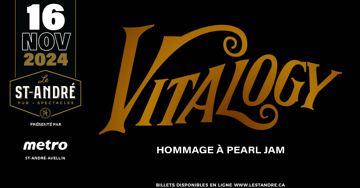 Hommage a Pearl Jam- 16 Novembre - 35$